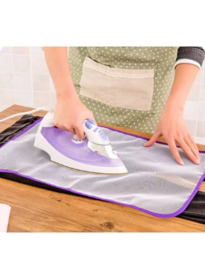 Heat Resistant Ironing Pad Protective Pad 61x41 cm Non-Stick Reusable Pressing Mesh for Steam Irons - Image 5